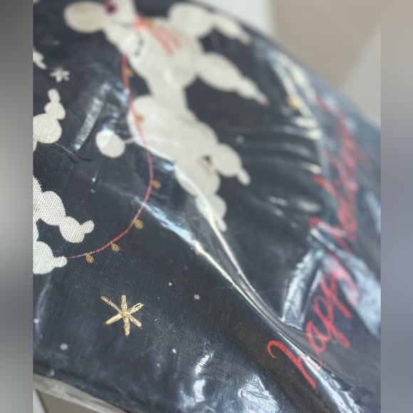 Louise pretzel dashing poodles dish towel - Picture 7 of 10